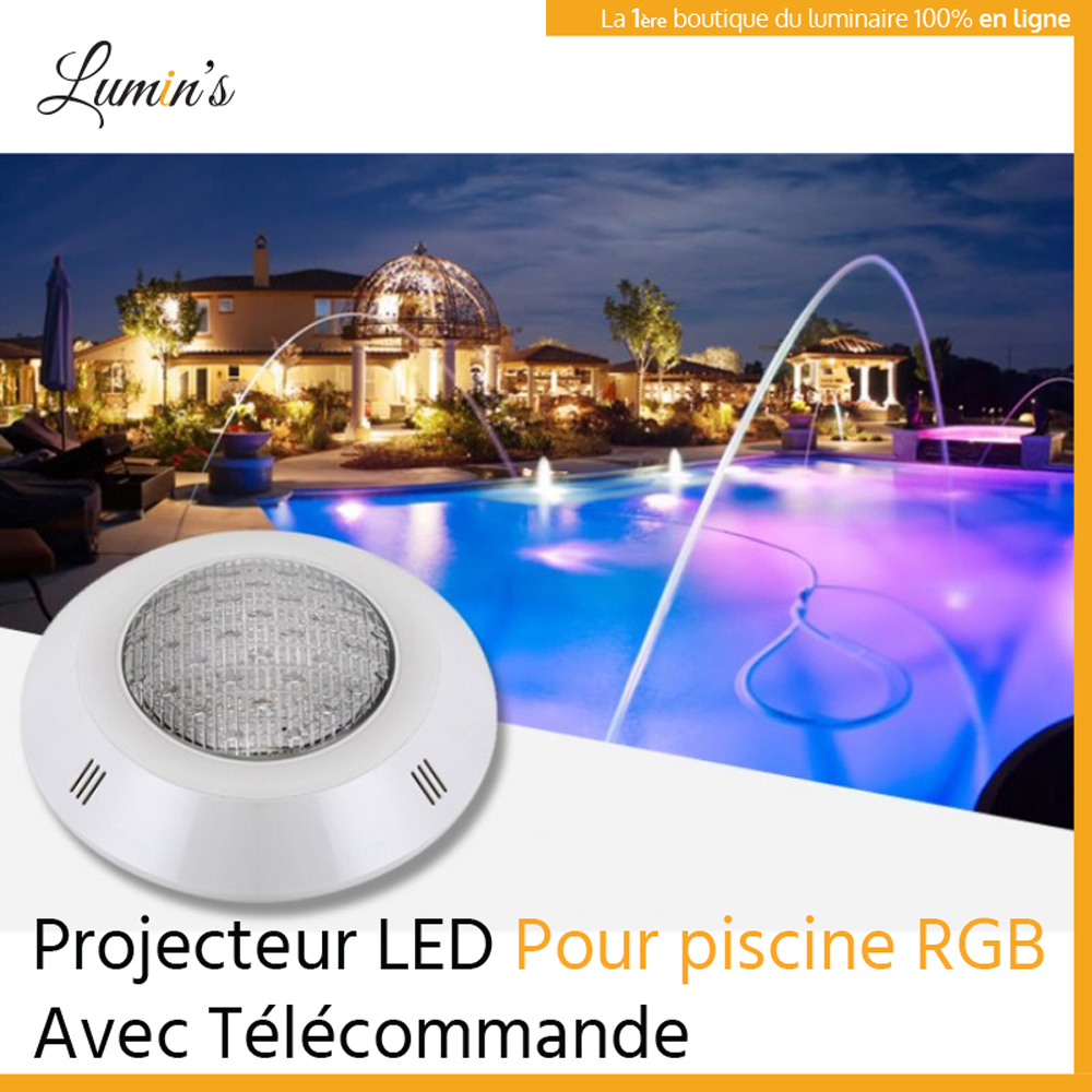 Éclairage de piscine, spots, projecteurs LED - Eau'Shop