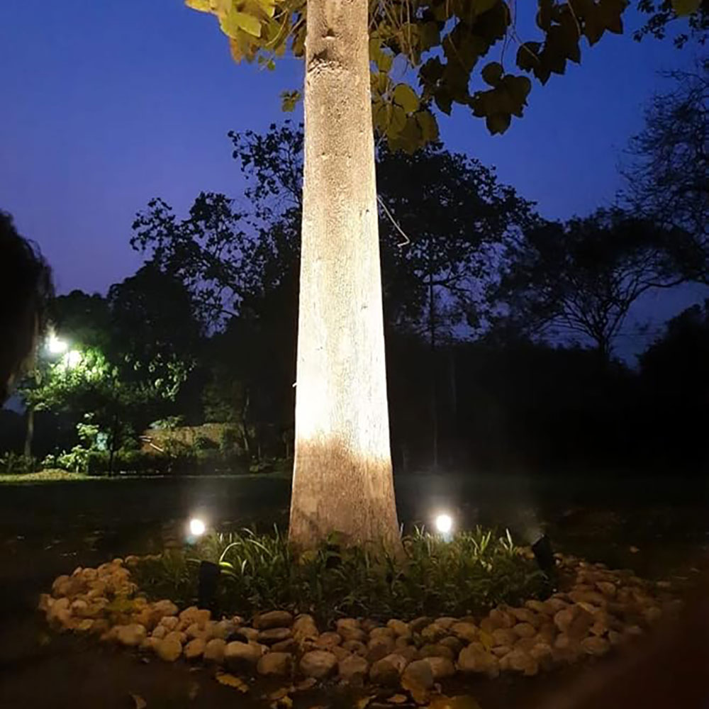 SPOT A PIQUET 6W COB JAUNE – Image 3