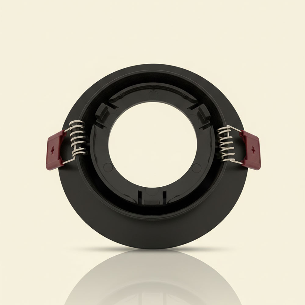 SOCLE ROND NOIR ORIENTABLE PVC – Image 3