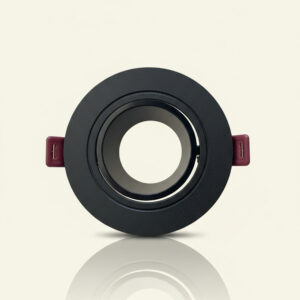 SOCLE ROND NOIR ORIENTABLE PVC