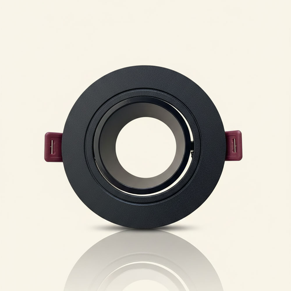SOCLE ROND NOIR ORIENTABLE PVC