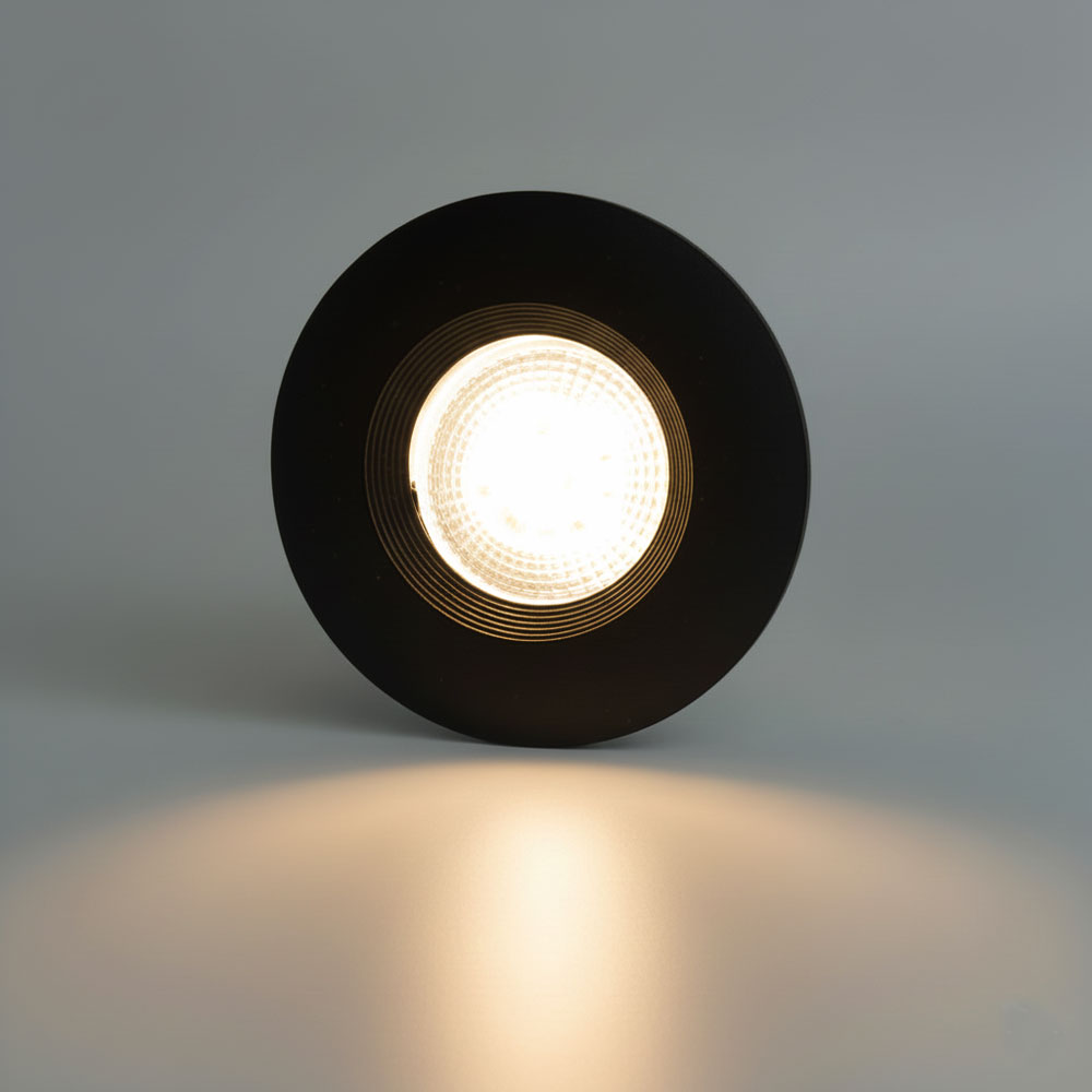 SOCLE SPOT PLAT ALLUMINUM AVEC MOTIF – Image 3