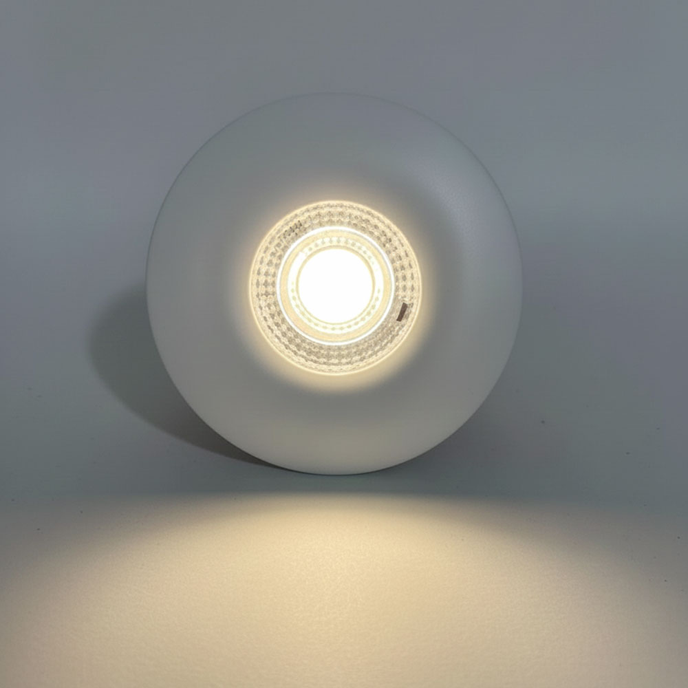 SOCLE SPOT PLAT ALLUMINUM AVEC MOTIF – Image 2