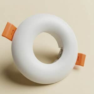 SOCLE SPOT PVC FIXE ROND BOMBEE