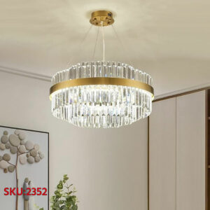 LUSTRE LUNA VERRE