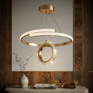 LUSTRE TWIN CIRCLE DORE