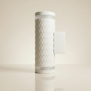 APPLIQUE 3D WHITE